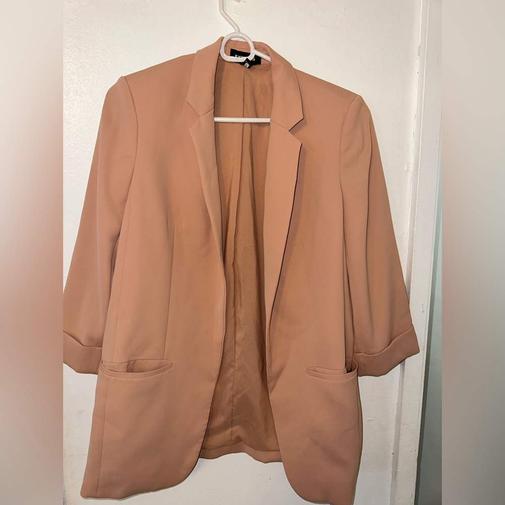 Express Size small Blush color blazer